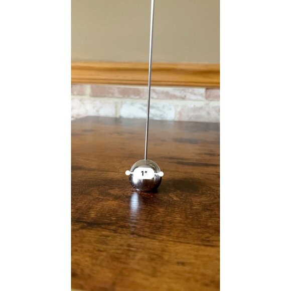 Metal Spiral Place Card or Picture Holder With Pink Ribbon Bow Set of 12 - Picture 7 of 12